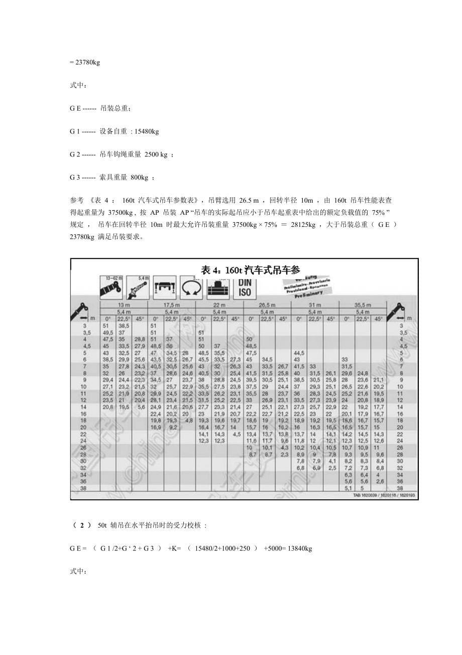 空气化工产品（广州）有限公司东莞 Ferroxcube 11HPN 项目化工设备吊装方案设计_第5页