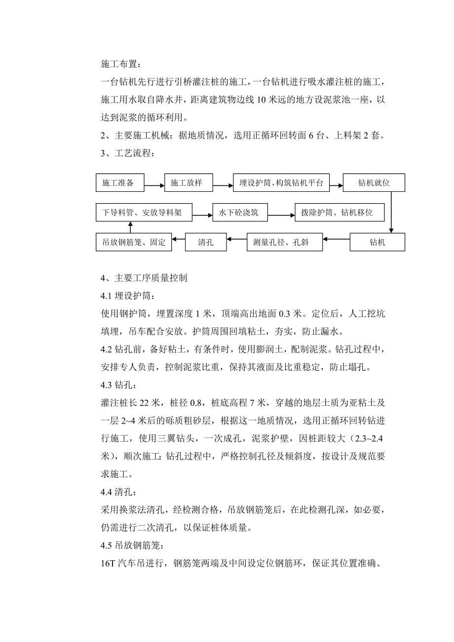 济南市某水库泵站工程施工组织设计_第5页