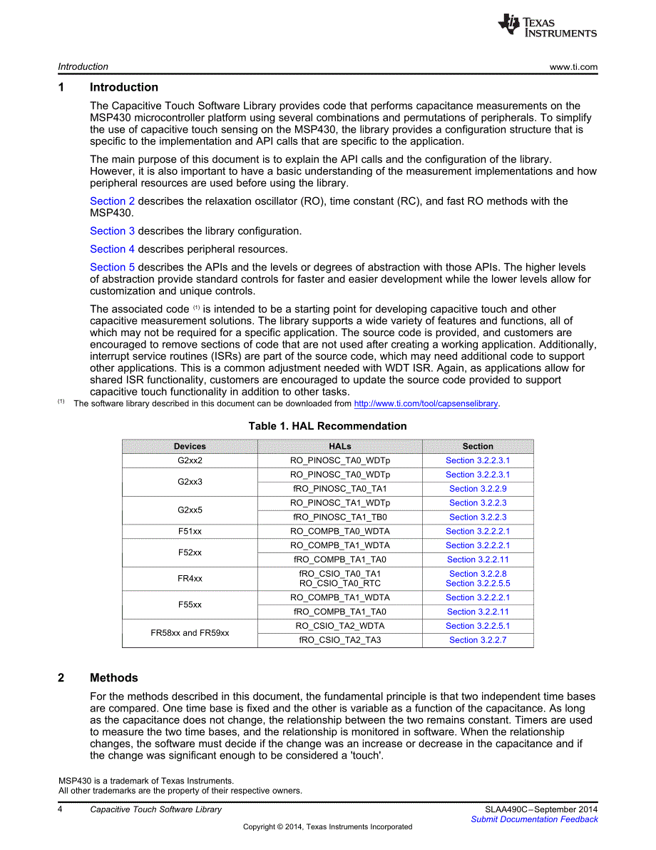 德州仪器MSP430 用户手册编程手册英文版 (2)_第4页