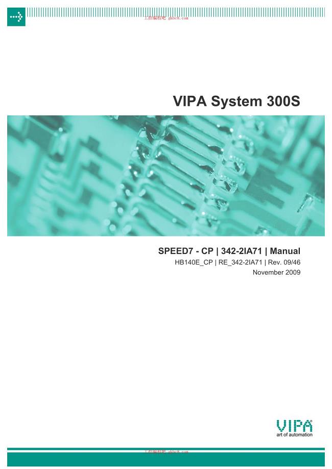 惠朋VIPA系统 300S HB140E-CP用户手册（英文版）HB140E CP 342-2IA71 09-46