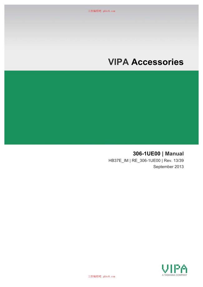 惠朋VIPA附件 HB37E-IM用户手册（英文版）HB37E im 306-1UE00 13-39