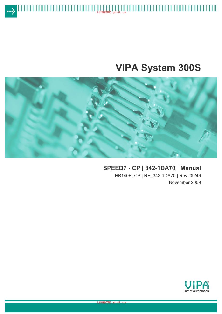 惠朋VIPA系统 300S HB140E-CP用户手册（英文版）HB140E CP 342-1DA70 09-46_第1页