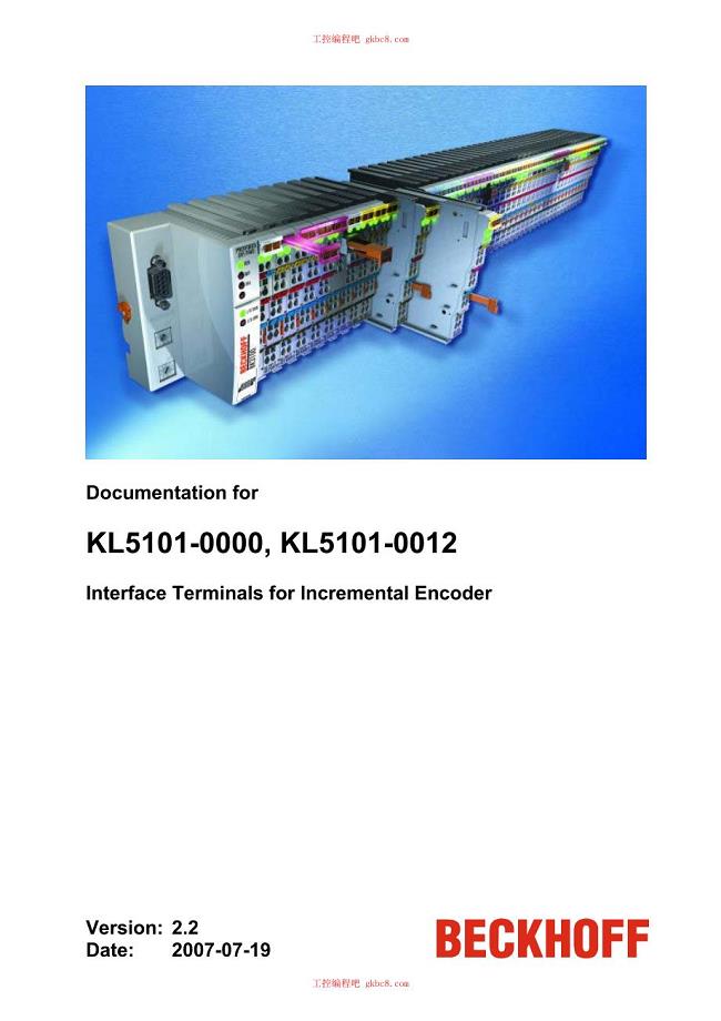 倍福端子模块KL系列用户手册（英文版）KL5101en