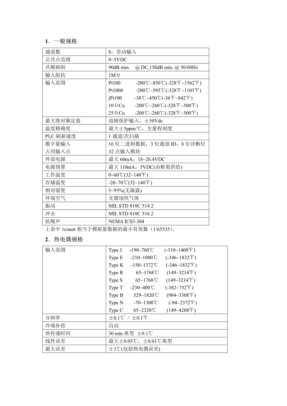 无锡光洋F4模拟量模块用户手册-08THM_第2页
