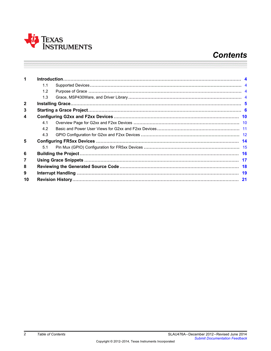 德州仪器GraceforCodeComposerStudio入门手册编程手册英文版_第2页