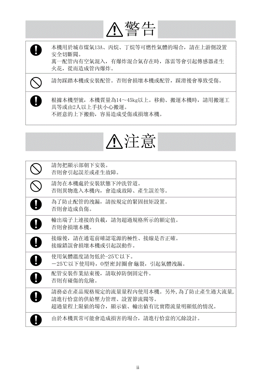 日本山武質量流量計 CML用户手册_第4页