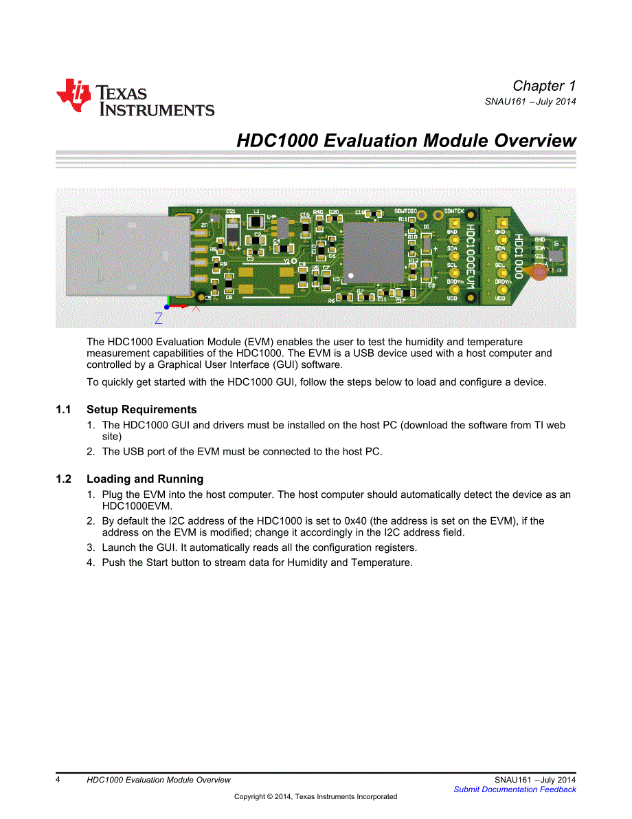 德州仪器HDC1000EVMGUI 用户手册编程手册英文版_第4页