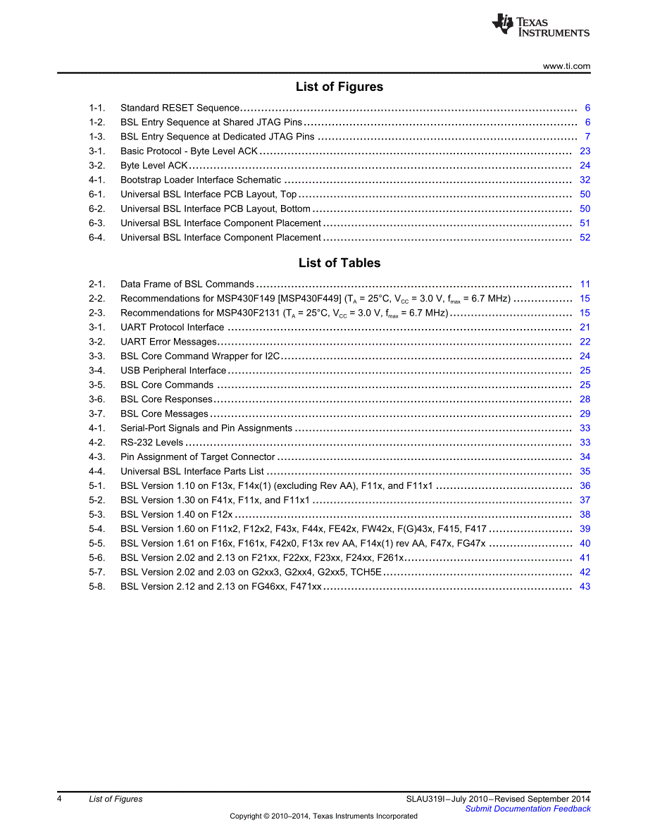 德州仪器MSP430 编程手册英文版_第4页
