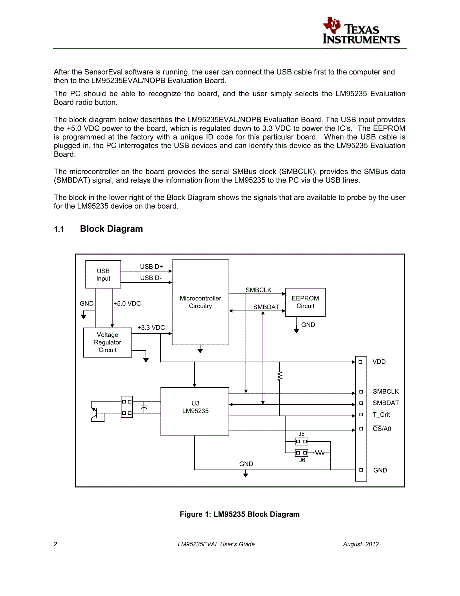 德州仪器LM95235EVAL用户手册编程手册英文版_第2页