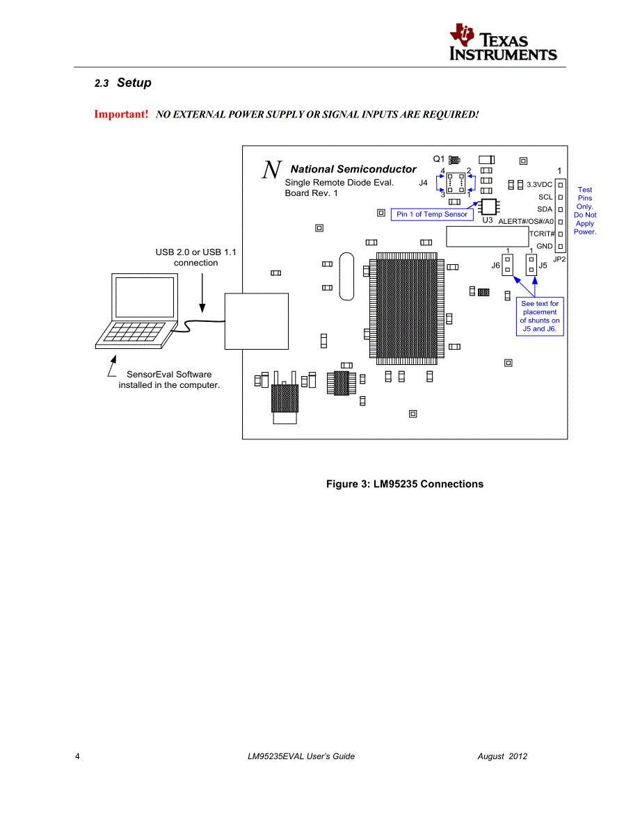 德州仪器LM95235EVAL用户手册编程手册英文版_第4页