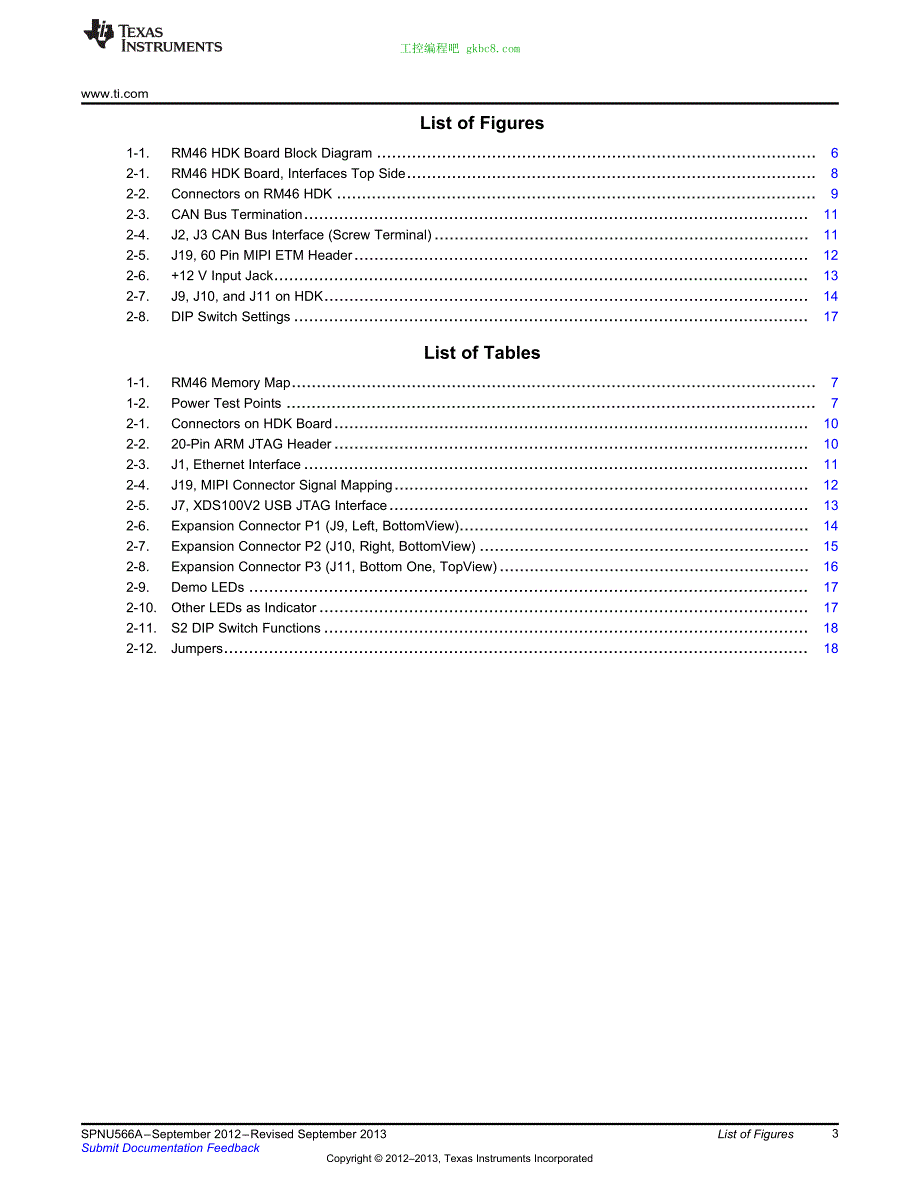 德州仪器RM46 Hercules用户手册编程手册英文版_第3页