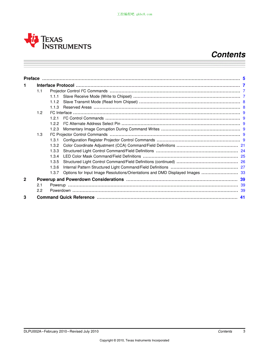 德州仪器PicoChipset用户手册英文版_第3页