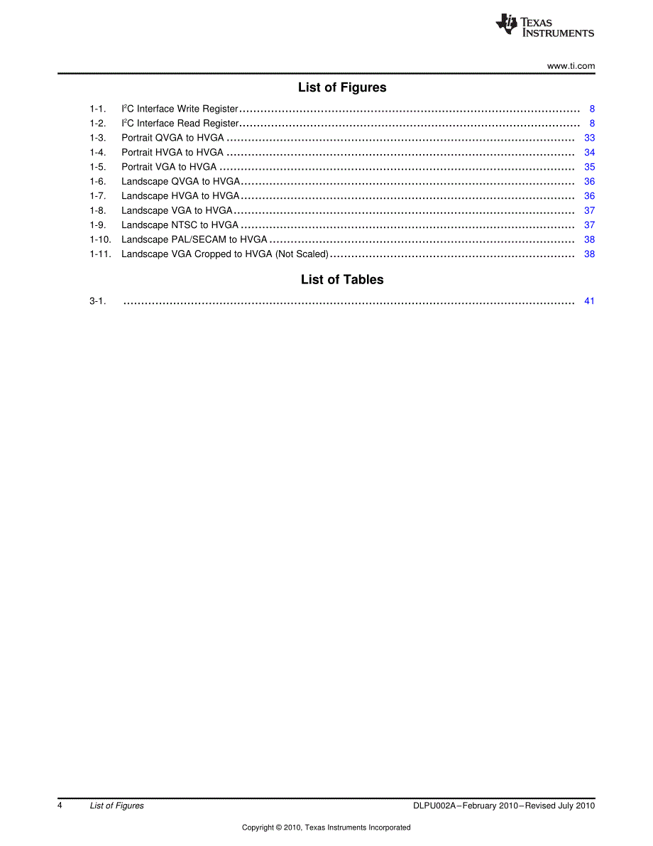 德州仪器PicoChipset用户手册英文版_第4页