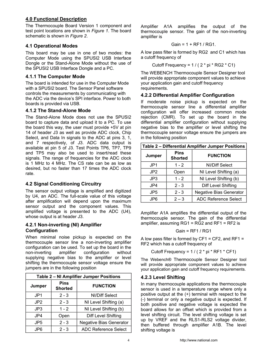 德州仪器SP1202S02RB 用户手册编程手册英文版_第4页