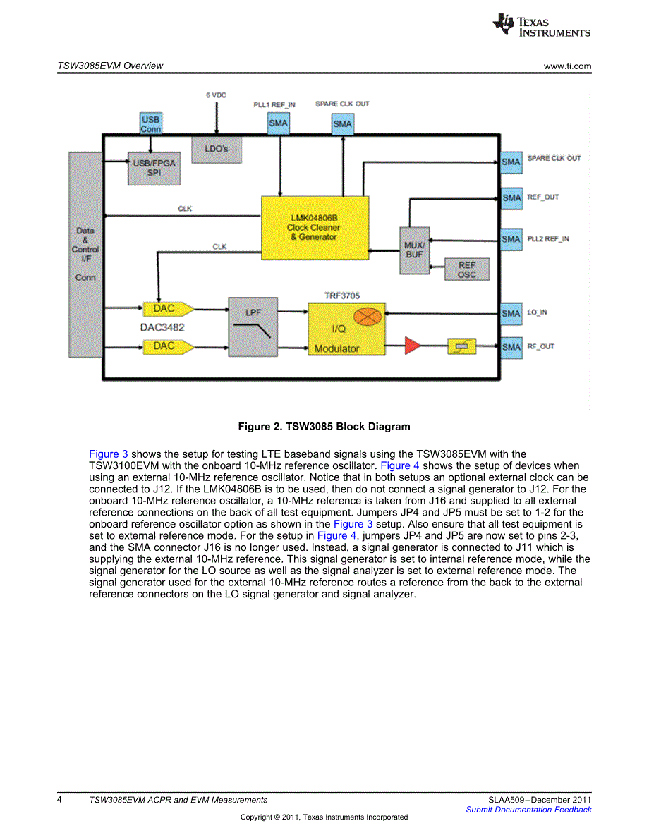 德州仪器TSW3085EVM ACPR 用户手册编程手册英文版_第4页
