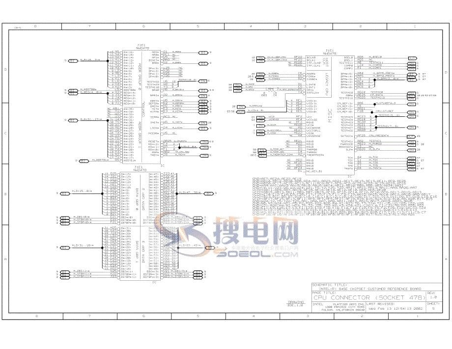 Intel845E主板图纸下载_第5页