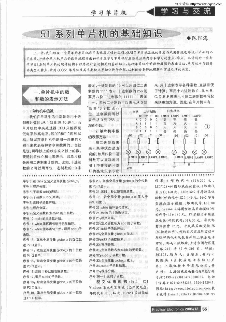 手把手教你学单片机的C语言程序设计（五）_第4页