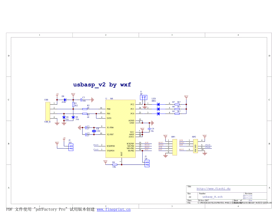 wxfhw网友的USBasp电路图_第1页