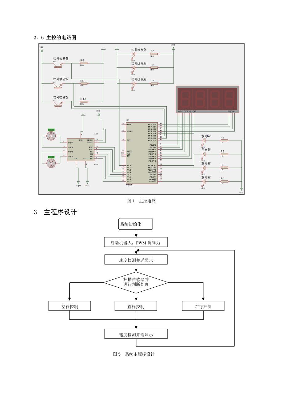 智能巡线避障小车设计（学报）_第4页