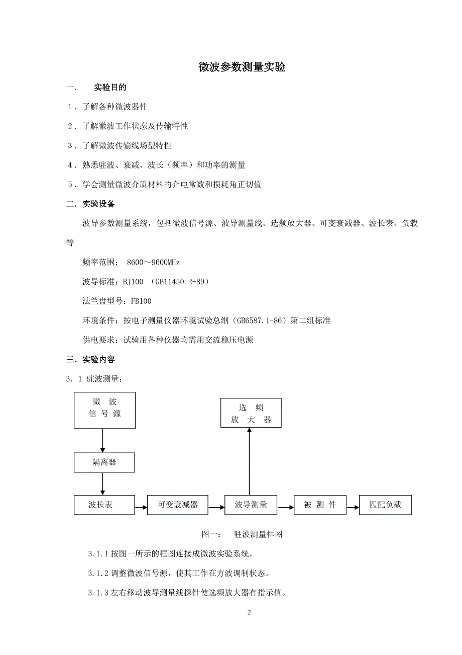 电磁波实验指导书_第4页