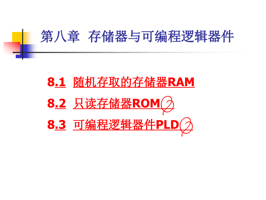 半导体存储器和可编程逻辑器〖PPT教案〗数字电路_第1页