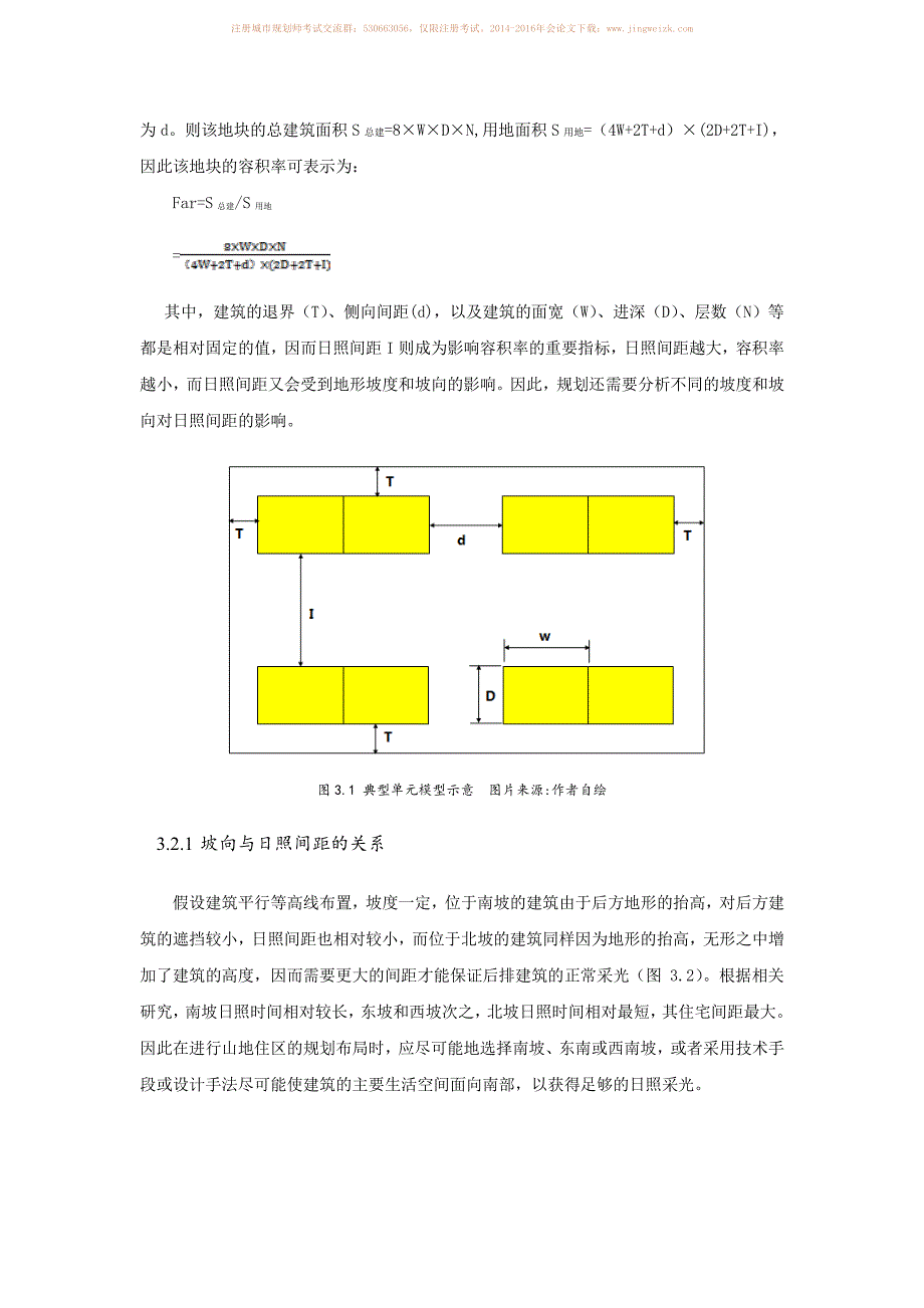 山地城市一类居住用地容积率研究－以云南省富源县为例_第4页