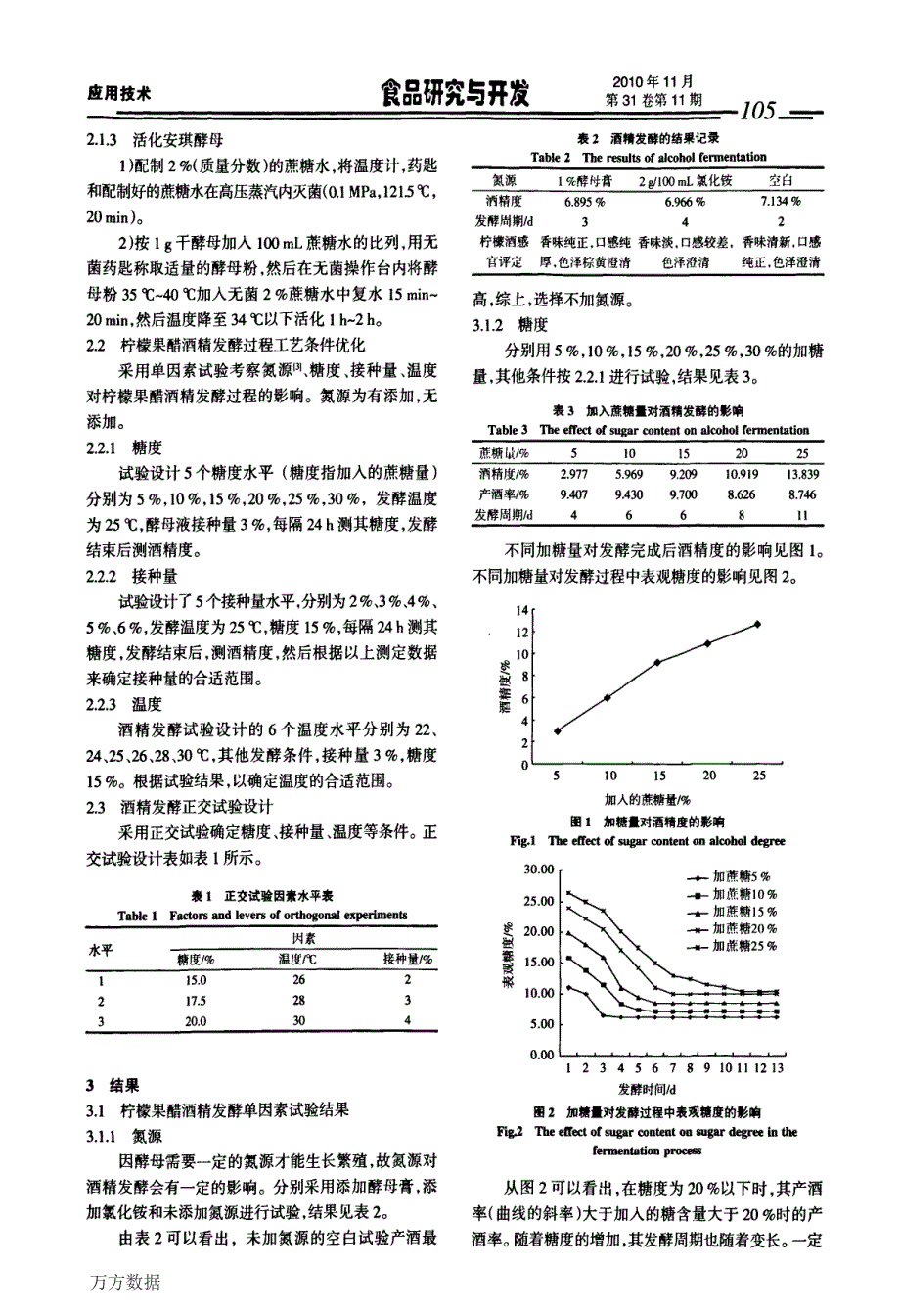 柠檬果醋酒精发酵工艺_第2页