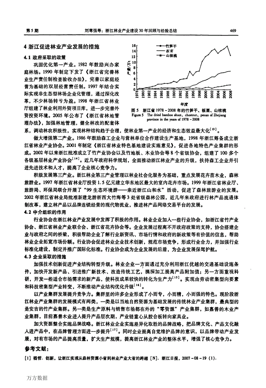 浙江林业产业建设30年回顾与经验总结_第4页