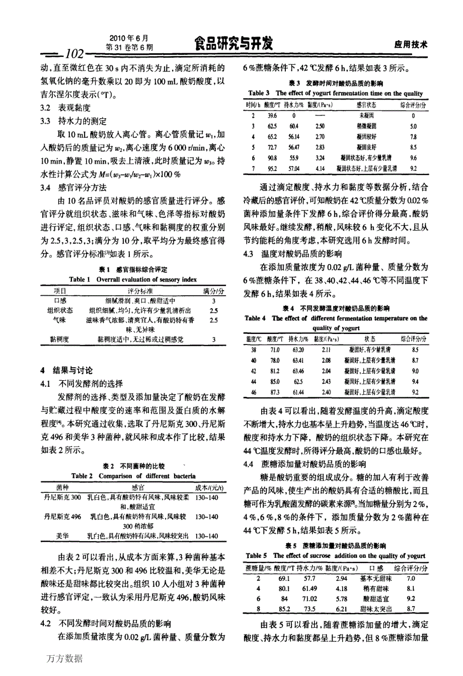 理化分析在酸奶生产工艺中的应用_第2页