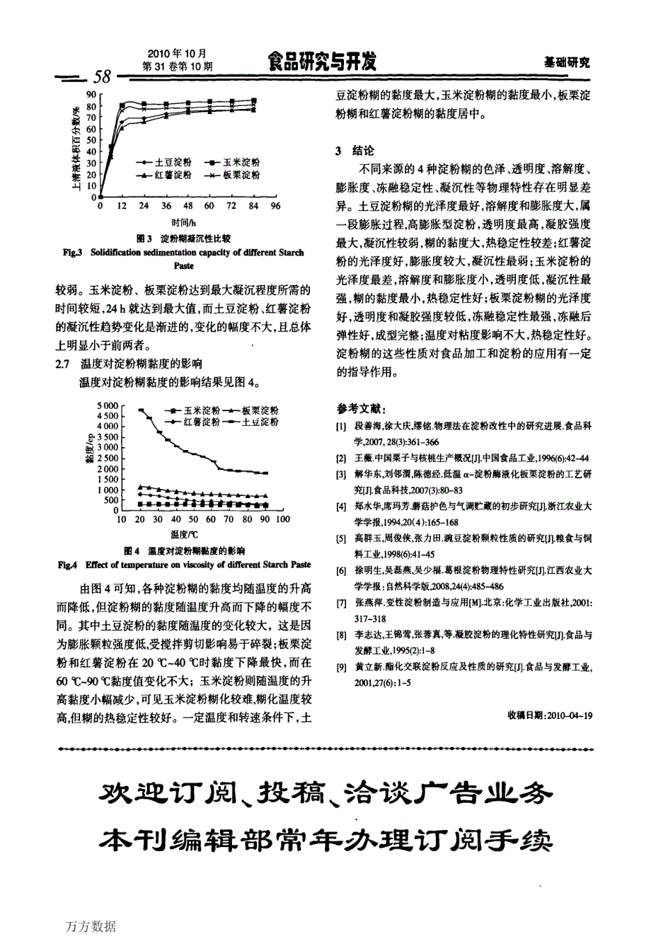 不同淀粉糊物理特性的比较_第4页