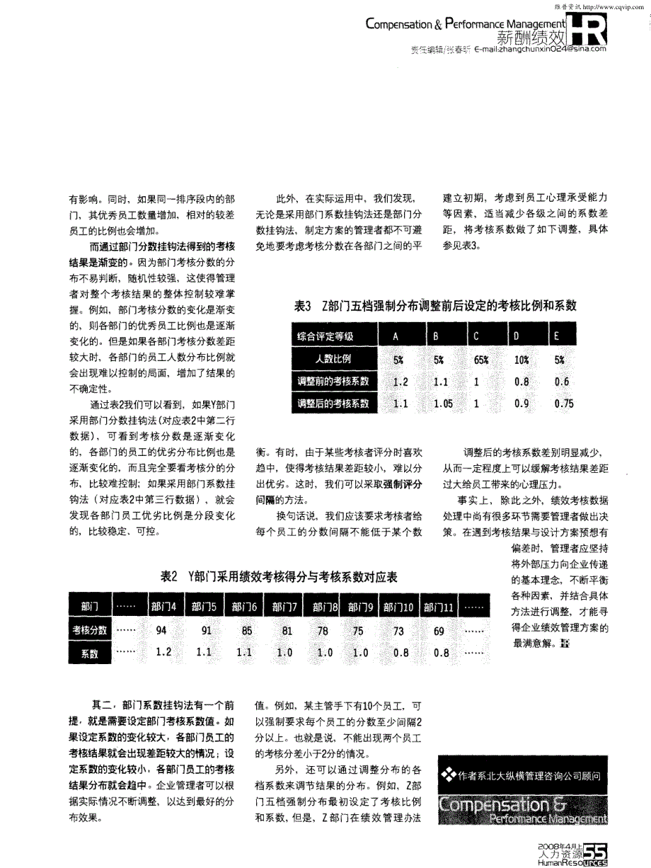 强制分布 个人与团队业绩怎样挂钩_第3页