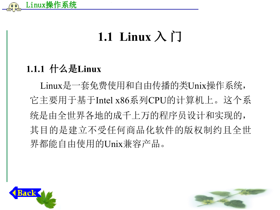 Linux操作系统的应用（ppt课件）_第4页