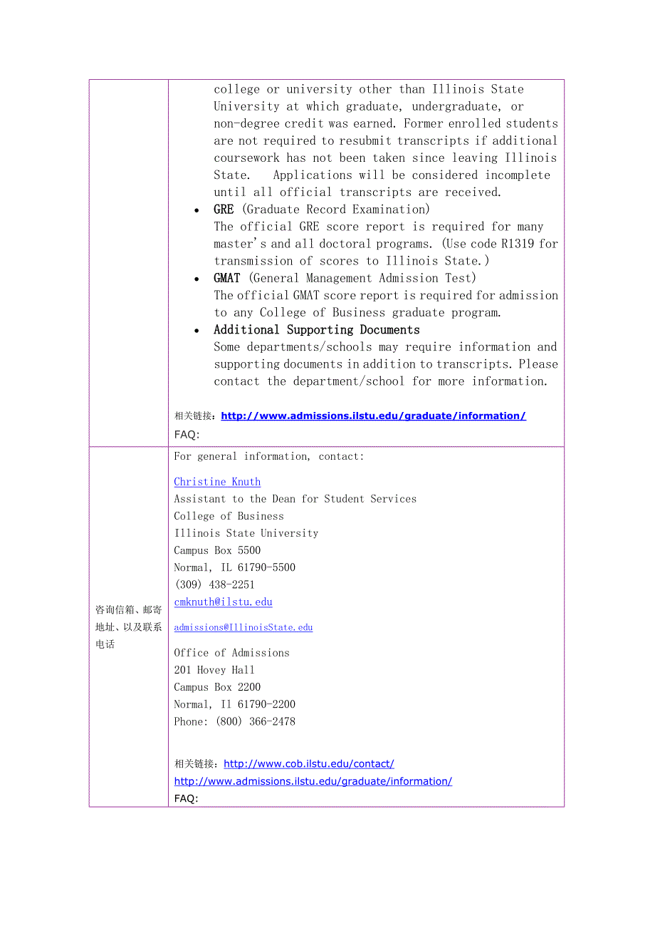 留学选校（Accounting）Illinois State University 会计专业_第4页