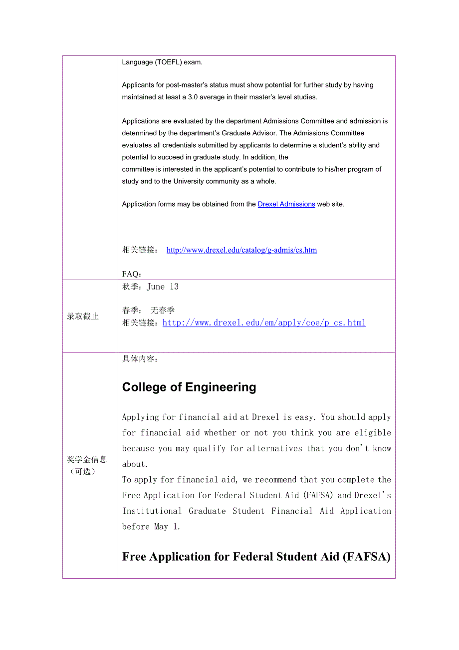 留学选校（CS）Drexel university computer science_第2页