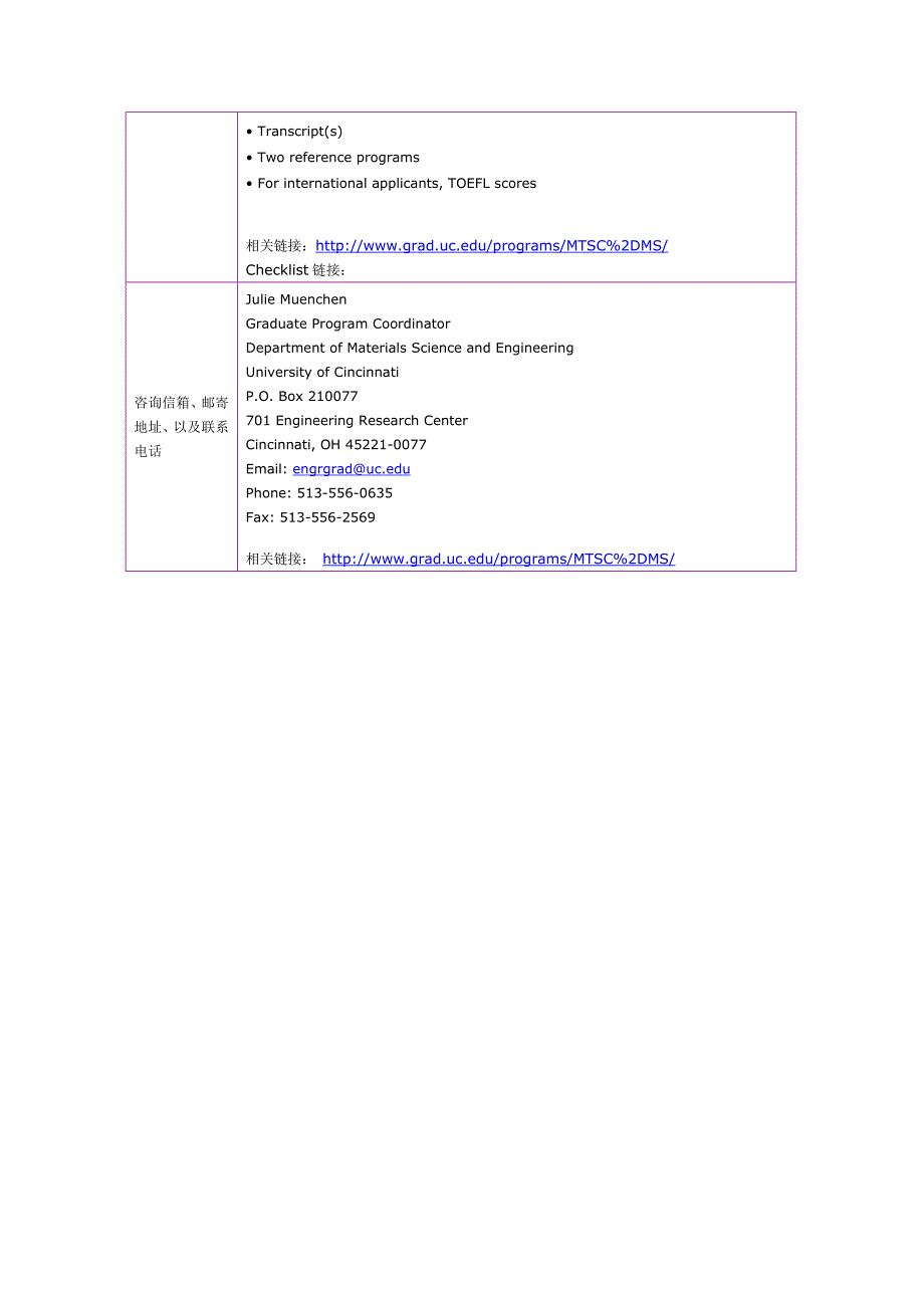 留学选校（材料）university of cincinnati material science_第2页