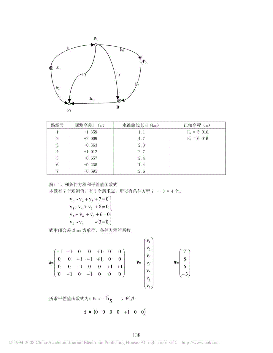 用Excel进行测量平差 _第4页