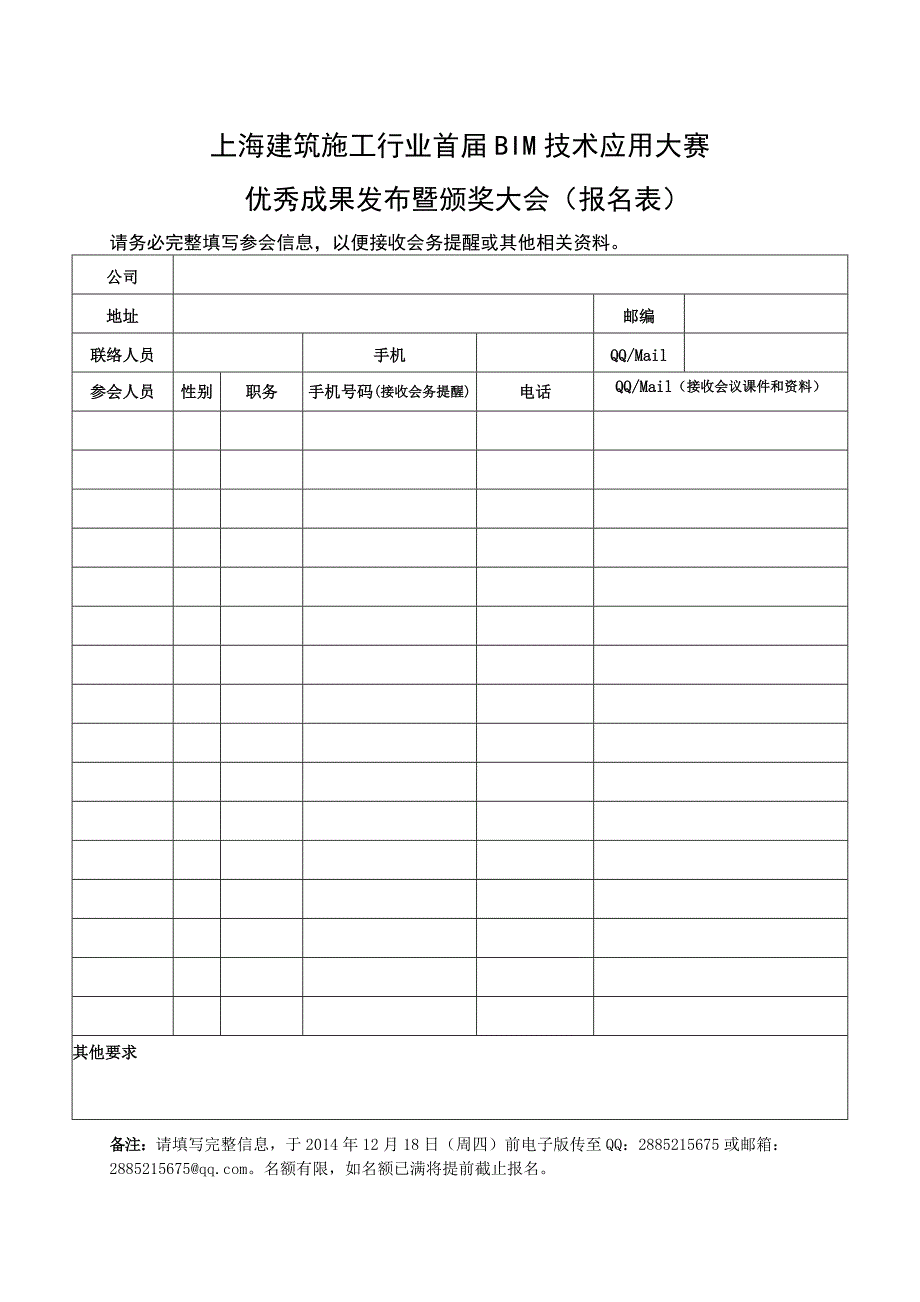 上海BIM大赛颁奖大会通知_第2页