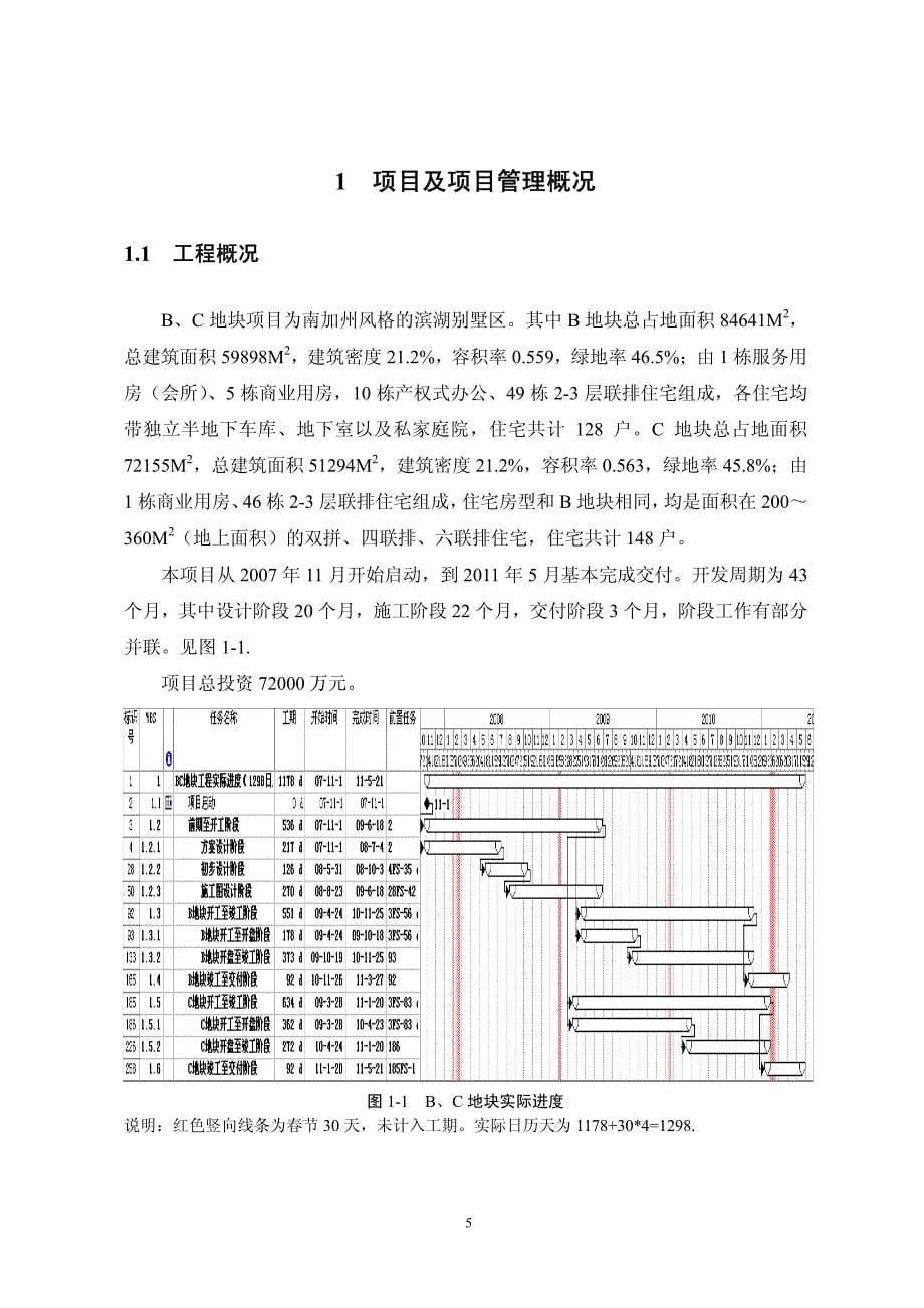 上海华润b、c地块工程项目后评价工程项目后评价_第5页