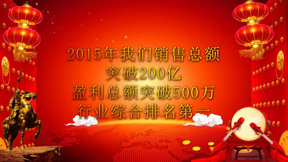 开门红启航2016企业年会动员誓师大会总结汇报ppt模板_第3页