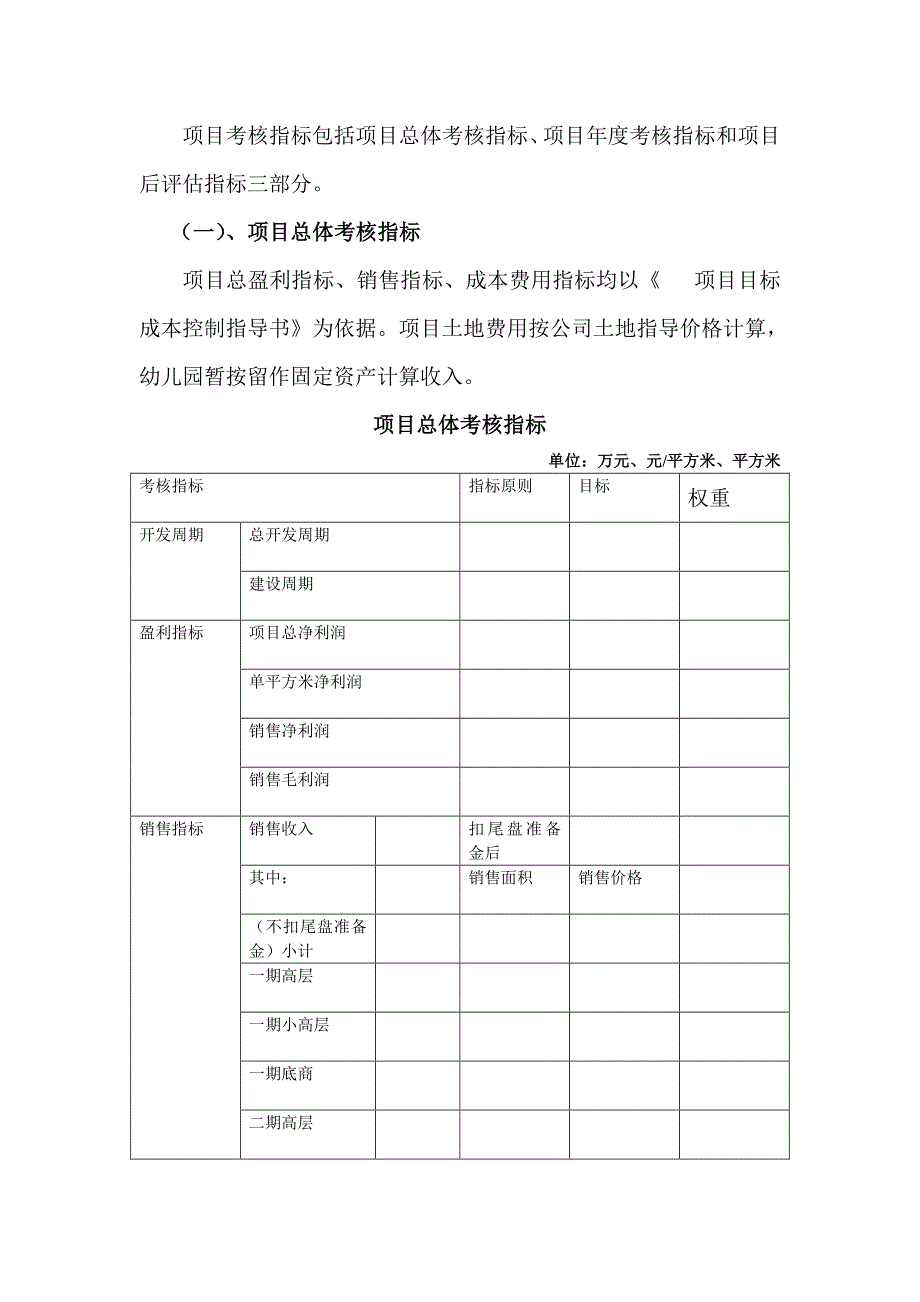 紫薇项目目标责任书_第2页