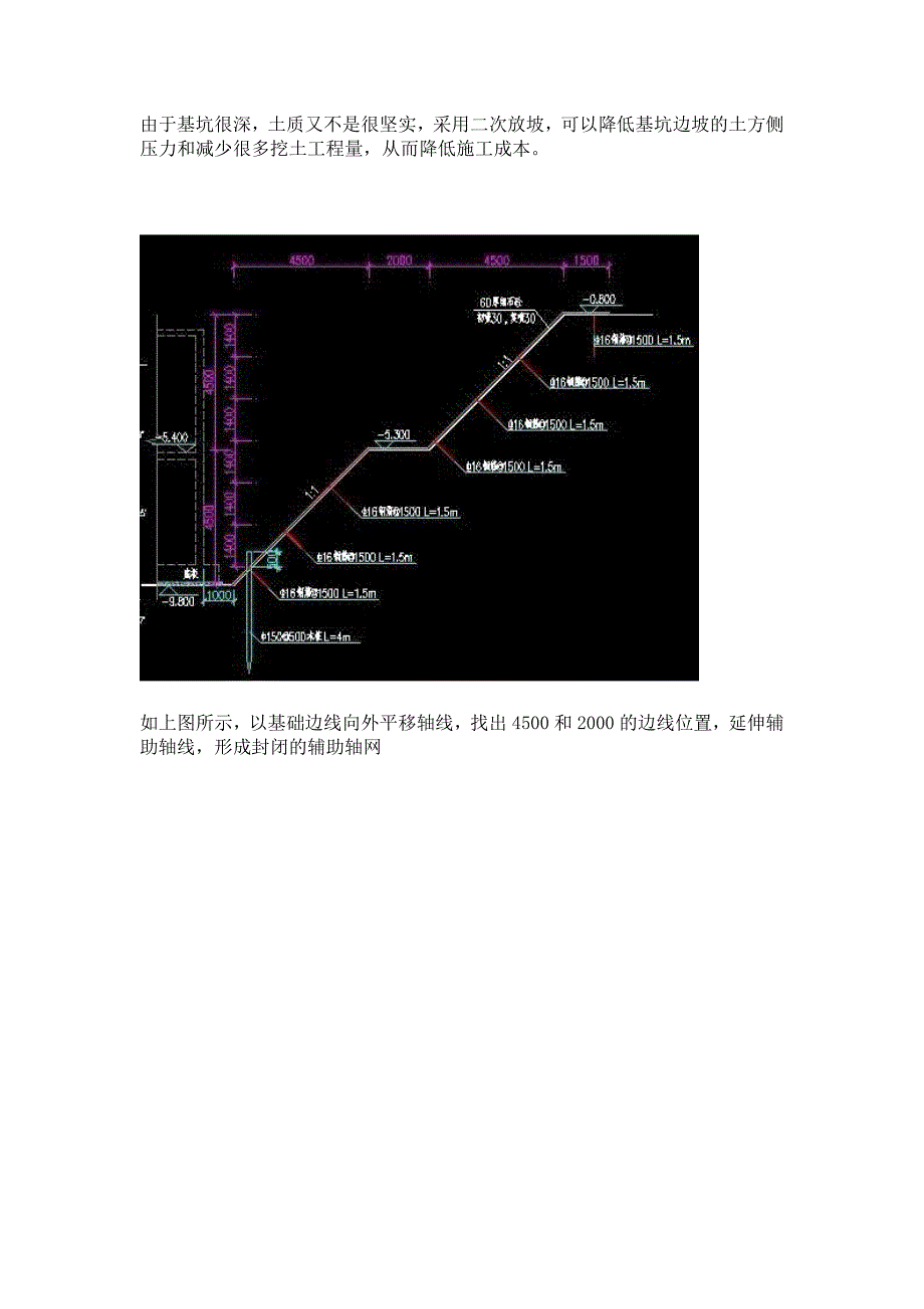 广联达图形算量软件－2008图形算量对基坑土方大开挖二次放坡的处理_第1页