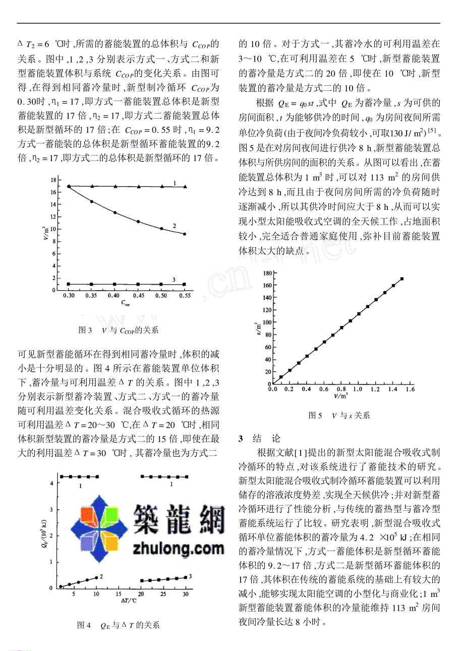 新型太阳能混合吸收式制冷系统的蓄能研究_第3页