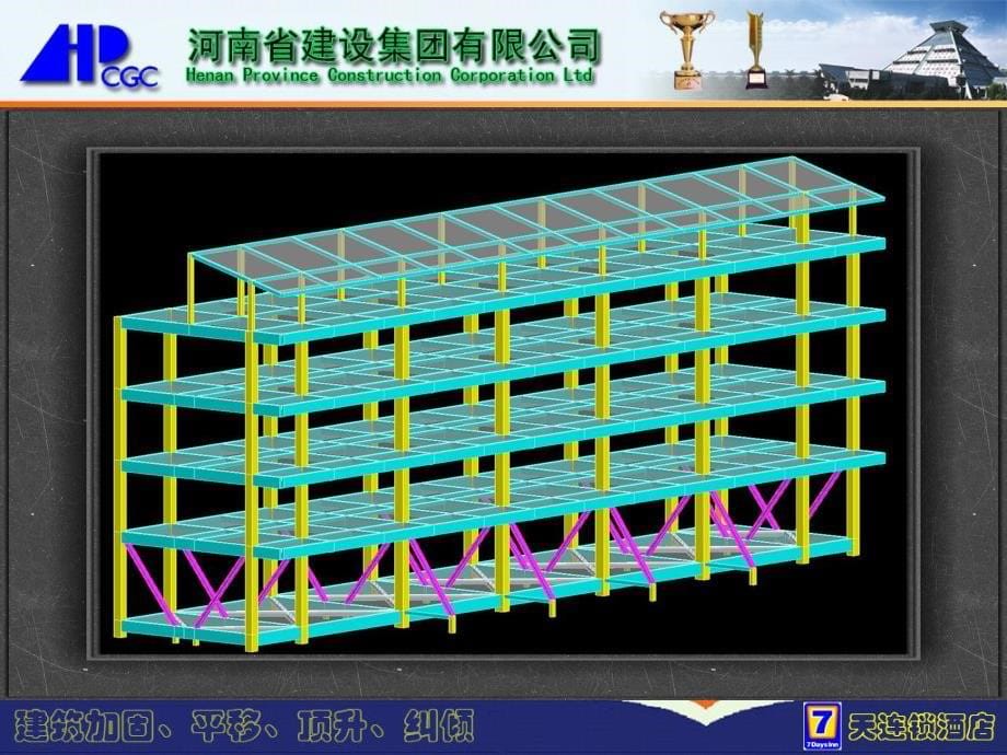 确保酒店工程平移施工安全措施（钢板滑块平移技术）_第5页