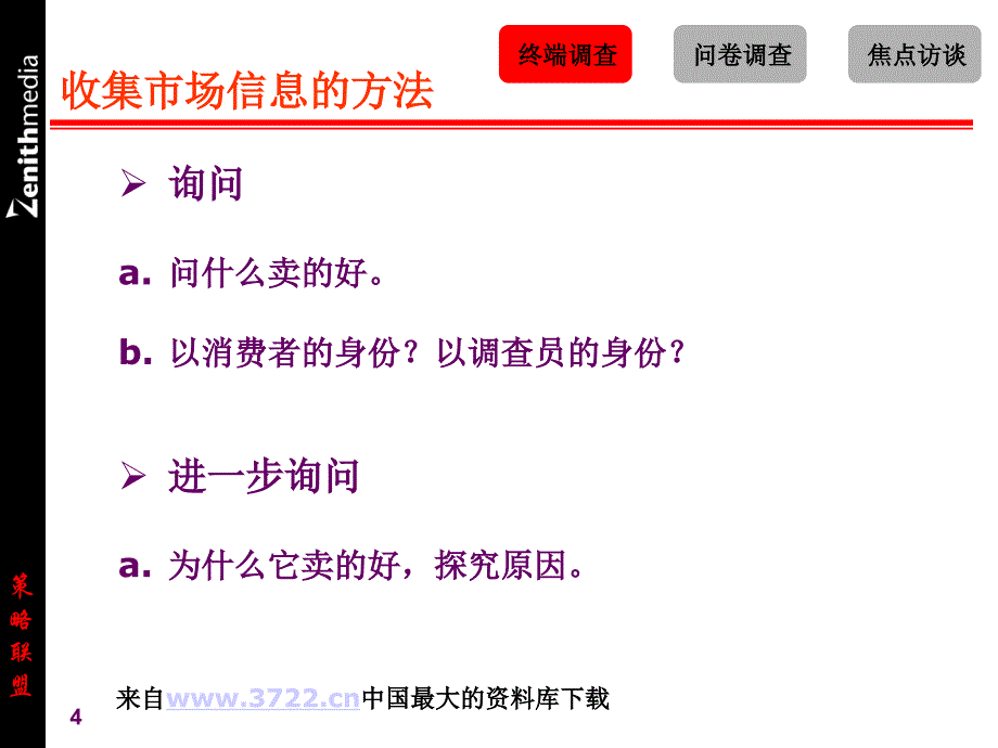 收集市场信息的方法(ppt 15)_第4页