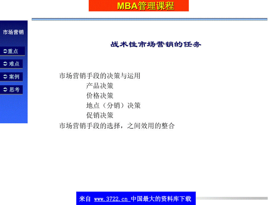 战术性市场营销与决策(ppt 62)_第3页