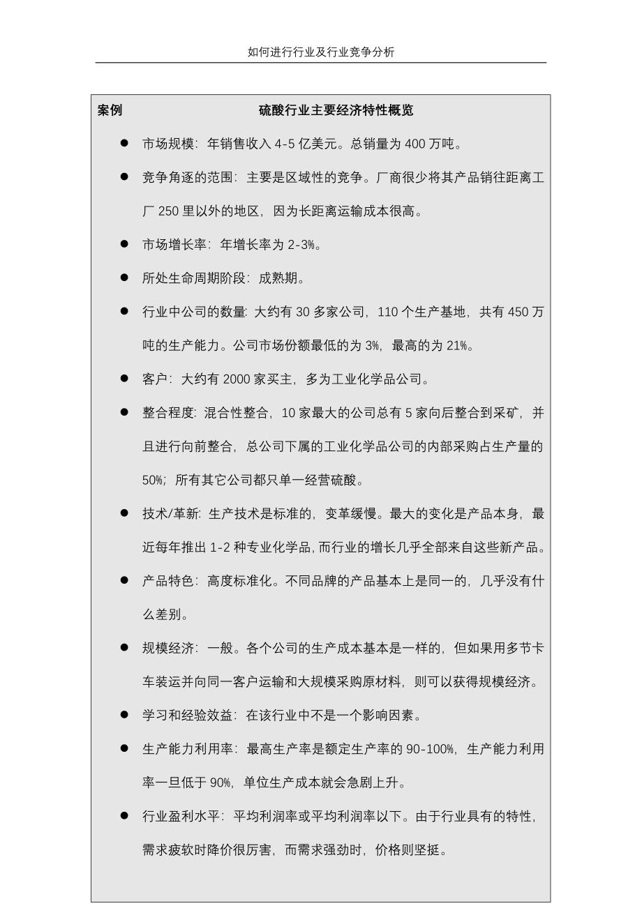 如何进行行业及行业竞争分析（企业营销训练教材）_第4页