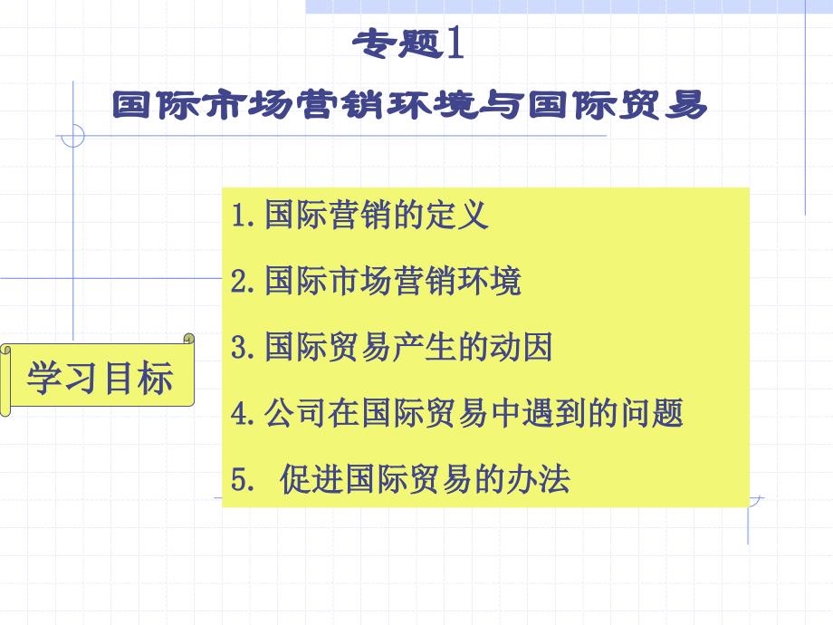 国际市场营销学-专题1国际市场营销环境与国际贸易(ppt 92)_第4页