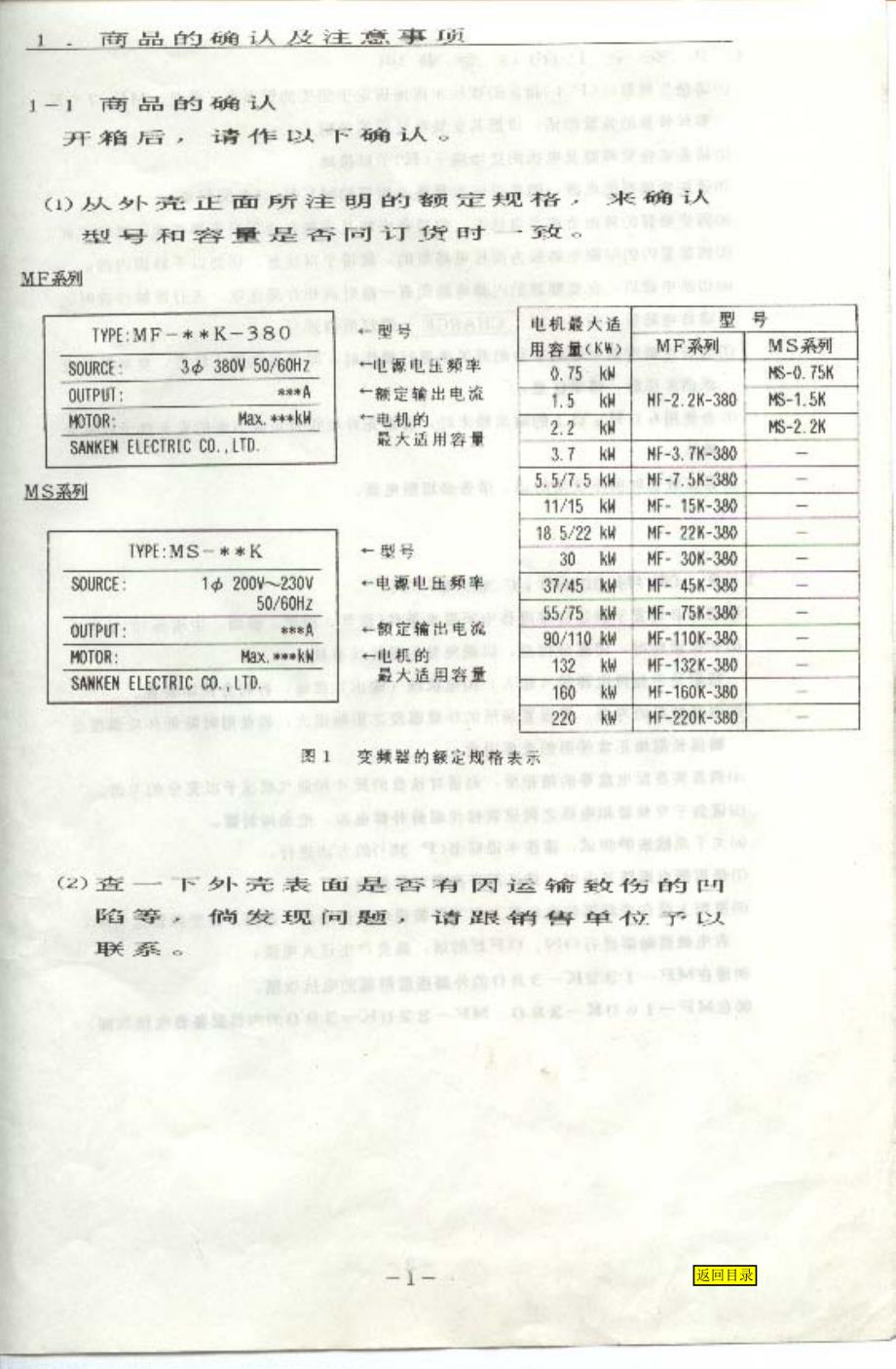 三肯(SANKEN)SANKEN-MS MF－变频器说明书_第3页