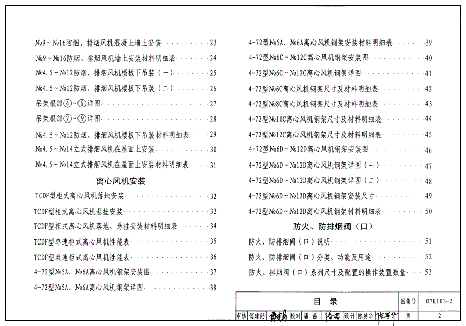 07K103-2 放排烟系统设备及附件选用与安装_第2页