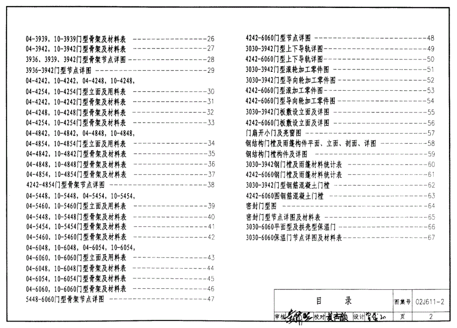 02J611-2 轻质推拉钢大门_第2页